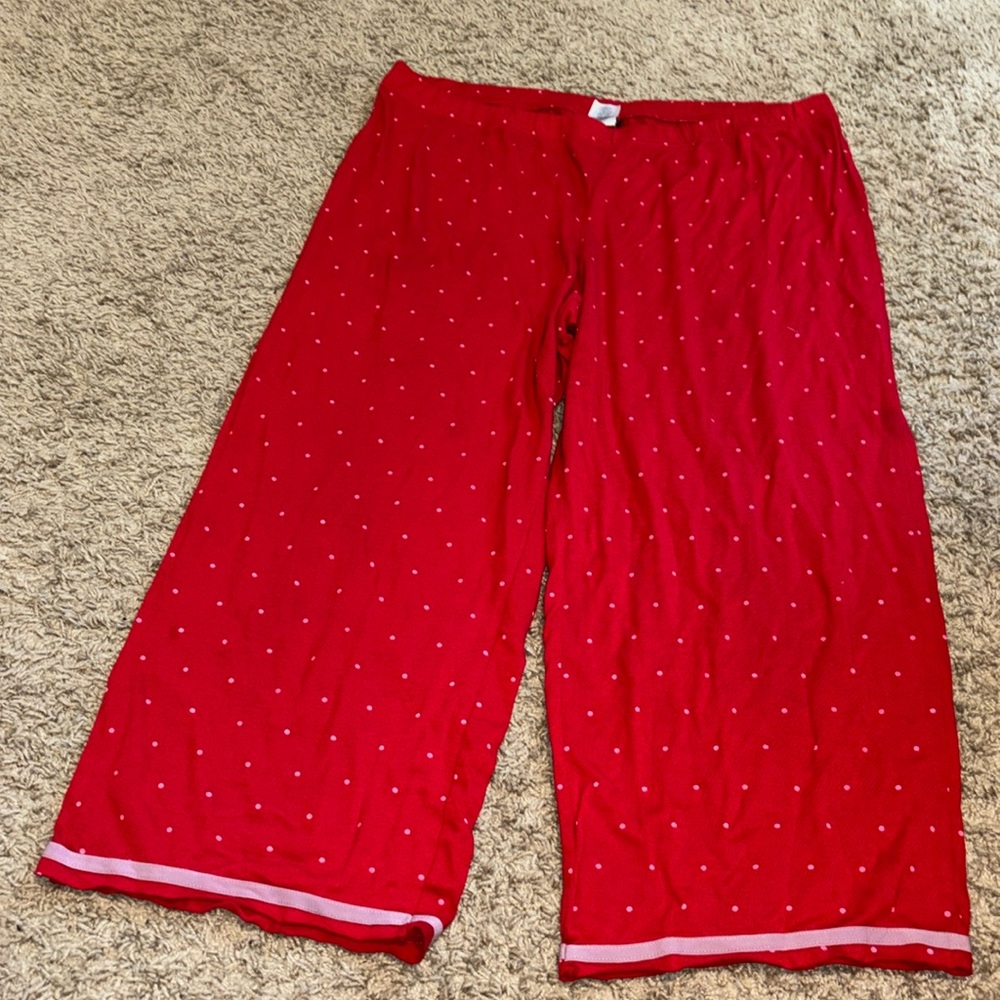 Red Polka Dot Joe Boxer Lounge / Pajama Pants